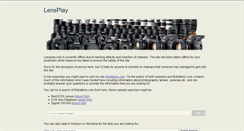 Desktop Screenshot of lensplay.com
